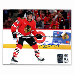 Teuvo Teravainen Autographed Chicago Black Hawks Home 8x10 Photo