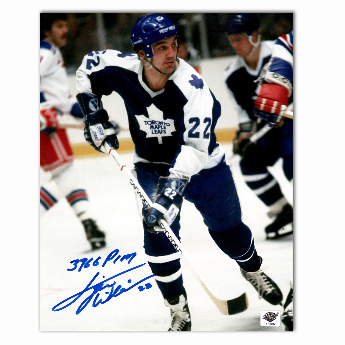 Tiger Williams Autographed Toronto Maple Leafs 8x10 Photo