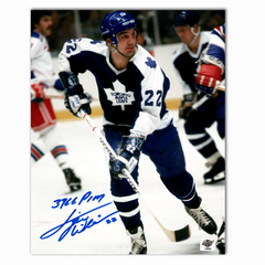 Tiger Williams Autographed Toronto Maple Leafs 8x10 Photo