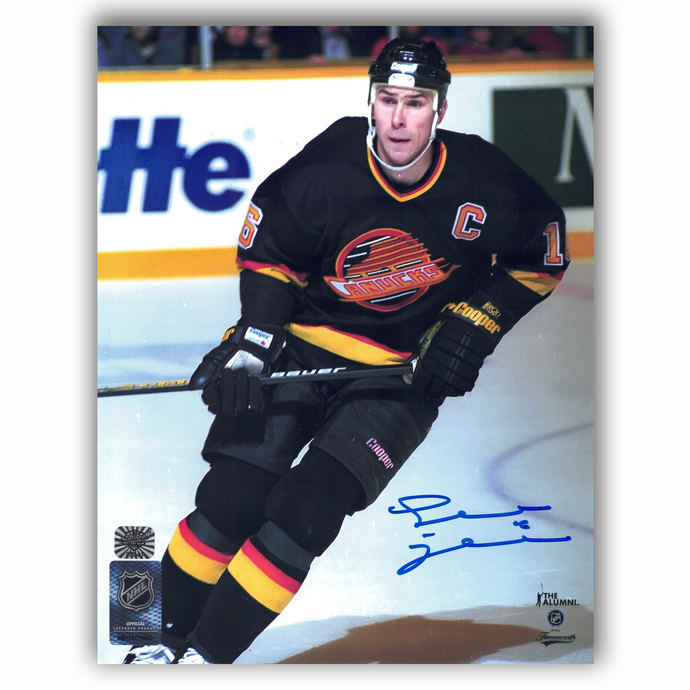 Trevor Linden Vancouver Canucks Autographed Home 8x10 Photo