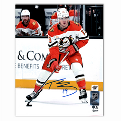 Troy Terry Autographed Anaheim Ducks Away 8x10 Photo (Current)