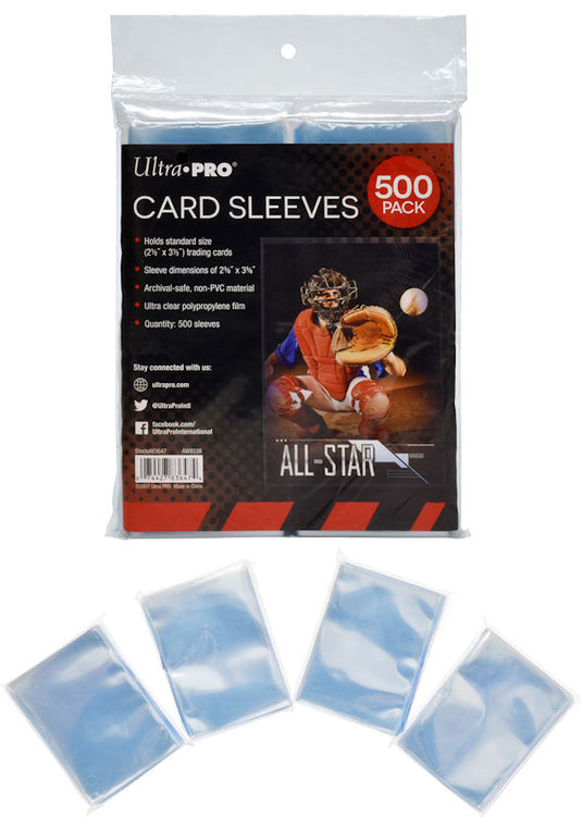 Ultra Pro - Card Sleeves - 500CT