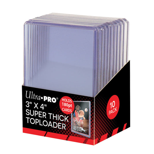 Ultra Pro - Toploads 3x4 180Pt Thick Combo 10ct
