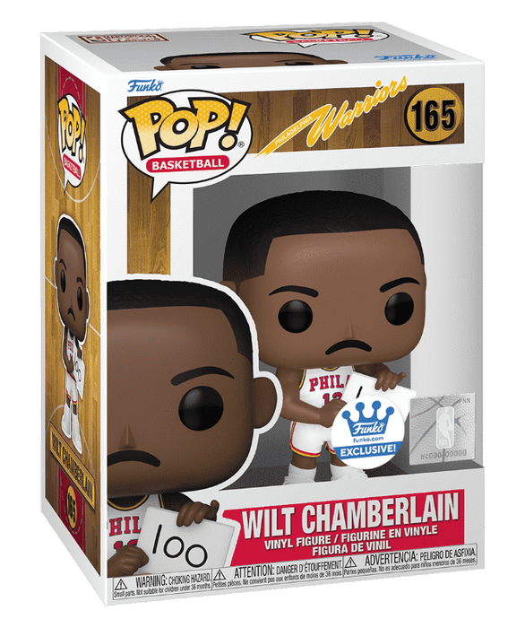 Funko Pop! NBA Philadelphia Warriors Wilt Chamberlain #165