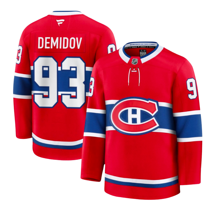 Ivan Demidov Montreal Canadiens Fanatics Home Premium Jersey