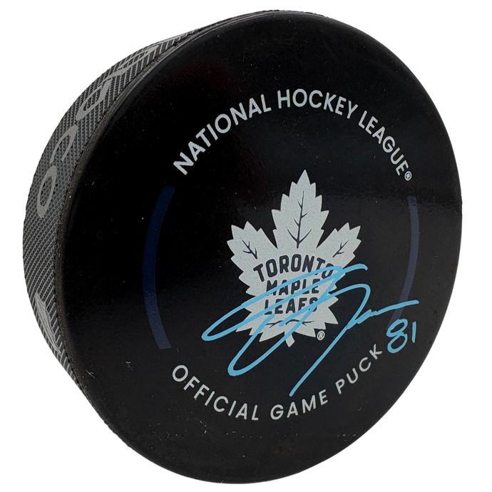 Dakota Joshua Toronto Maple Leafs Autographed Official Hockey Puck