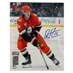 Ryan Strome Autographed Anaheim Ducks Home 8x10 Photo