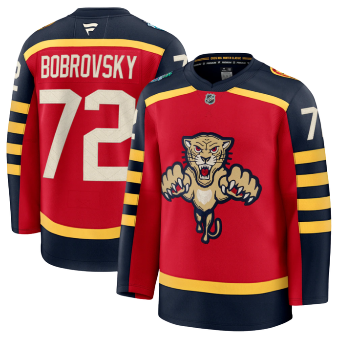 Sergei Bobrovsky Florida Panthers Fanatics 2026 NHL Winter Classic Premium Jersey