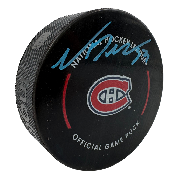 Noah Dobson Montreal Canadiens Autographed Official Hockey Puck