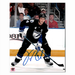 Vincent Lecavalier Autographed Tampa Bay Lightning Home 8x10 Photo