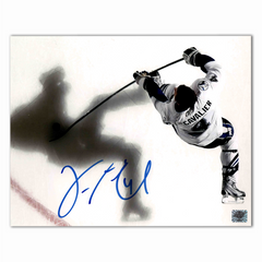 Vincent Lecavalier Autographed Tampa Bay Lightning Slapshot 8x10 Photo