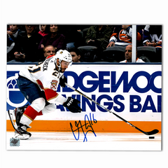 Vincent Trocheck Autographed Florida Panthers Away Horizontal 8x10 Photo