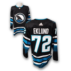 William Eklund Autographed San Jose Sharks Alternate Adidas Jersey