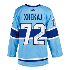 Arber Xhekaj Signed Montreal Canadiens Reverse Retro 2.0 adidas Jersey