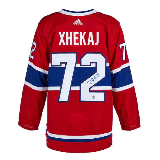 Load image into Gallery viewer, Arber Xhekaj Autographed Montreal Canadiens Adidas Jersey
