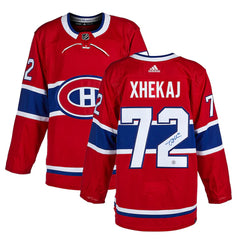 Arber Xhekaj Autographed Montreal Canadiens Adidas Jersey