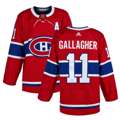 Brendan Gallagher Autographed Montreal Canadiens Adidas Jersey