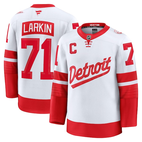 Pre-Order - Dylan Larkin - Autographed Detroit Red Wings Stadium Series Fanatics Premium Jersey