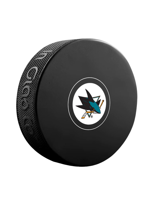 NHL San Jose Sharks Official Autograph Souvenir Hockey Puck