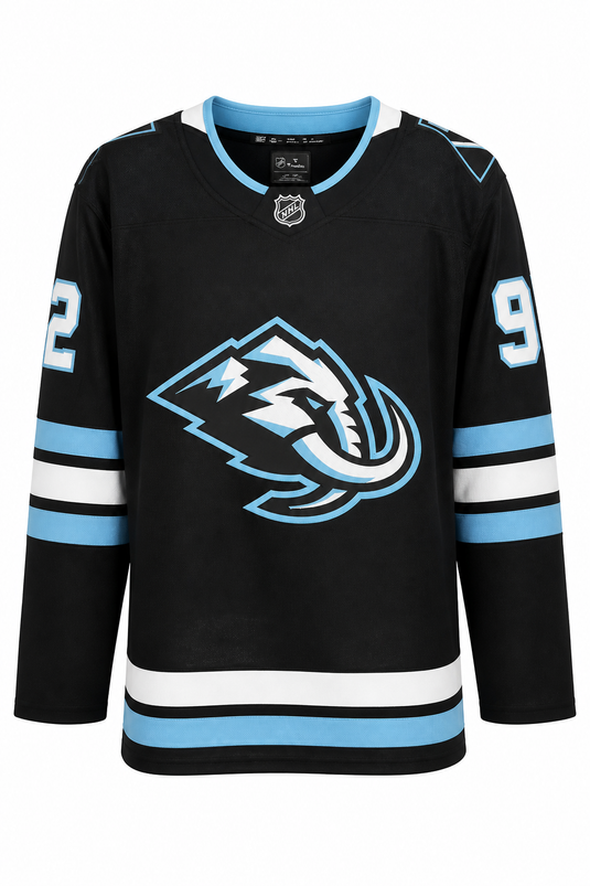 Logan Cooley Autographed Utah Mammoth Fanatics Premium Jersey