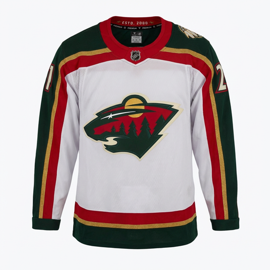 Matt Boldy Autographed Minnesota Wild 25th Anniversary Premium Jersey