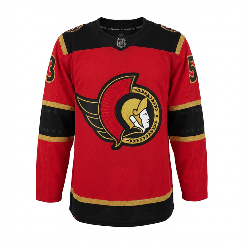 Load image into Gallery viewer, Linus Ullmark Autographed Ottawa Senators Alternate Fanatics Premium Jersey
