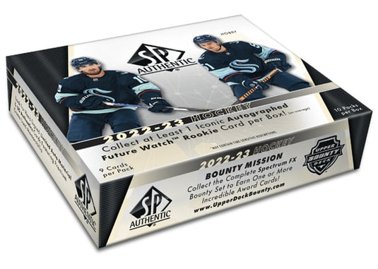 2022-23 Upper Deck SP Authentic Hockey Hobby Box